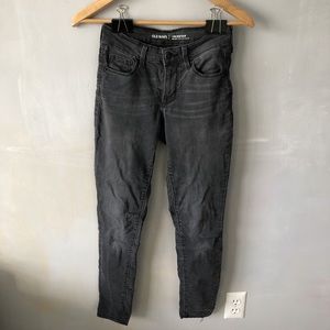 old navy rockstar gray skinny jeans